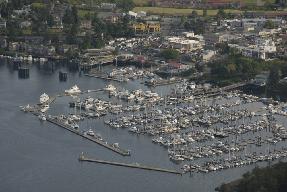 Friday Harbor panorama